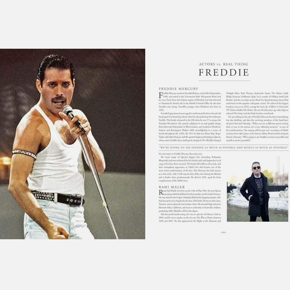 QUEEN BOHEMIAN RHAPSODY - The Inside Story Behind The Film Hardcover Book - Picture 3 of 9
